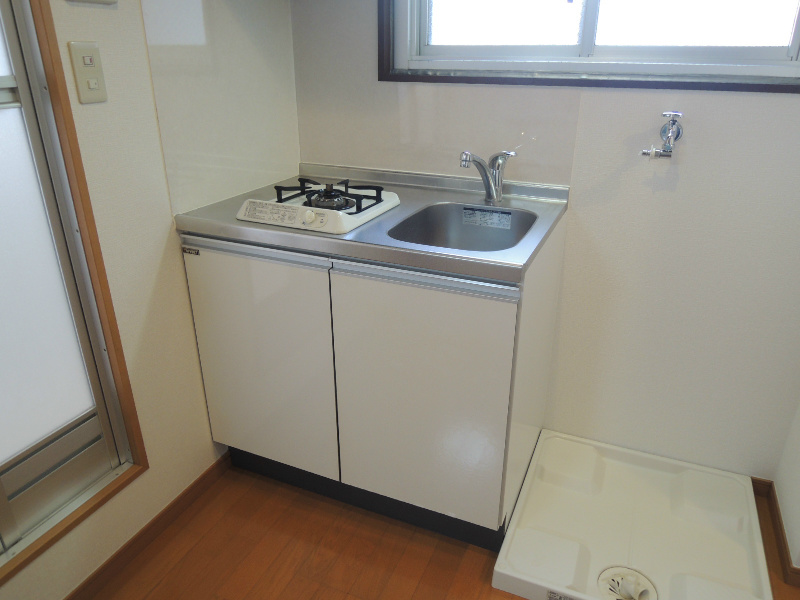 コーポ皆川 室内洗濯機置き場