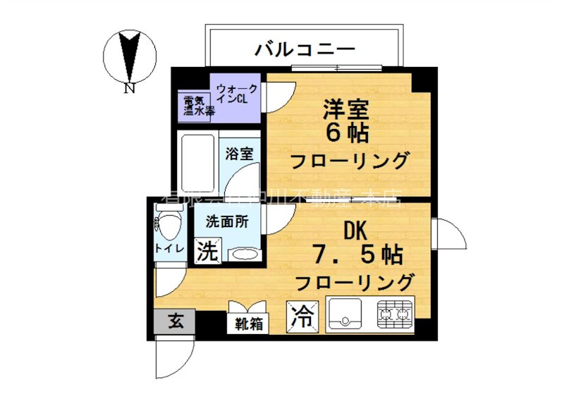 北綾瀬マイコーポ ゆったり一人暮らし出来ます。