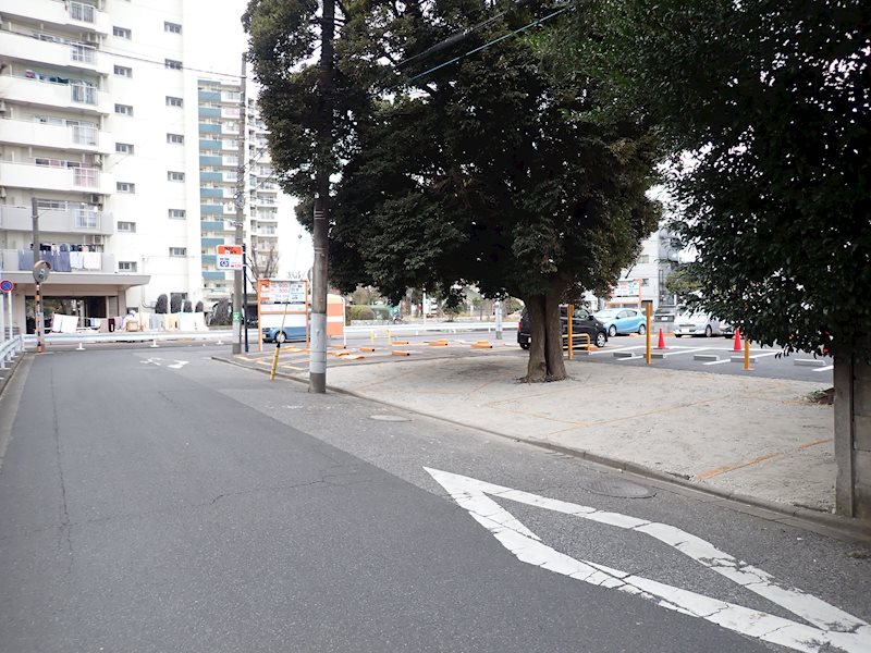 大谷田104-2駐車場 Ｎｏ．６－８の前面道路
